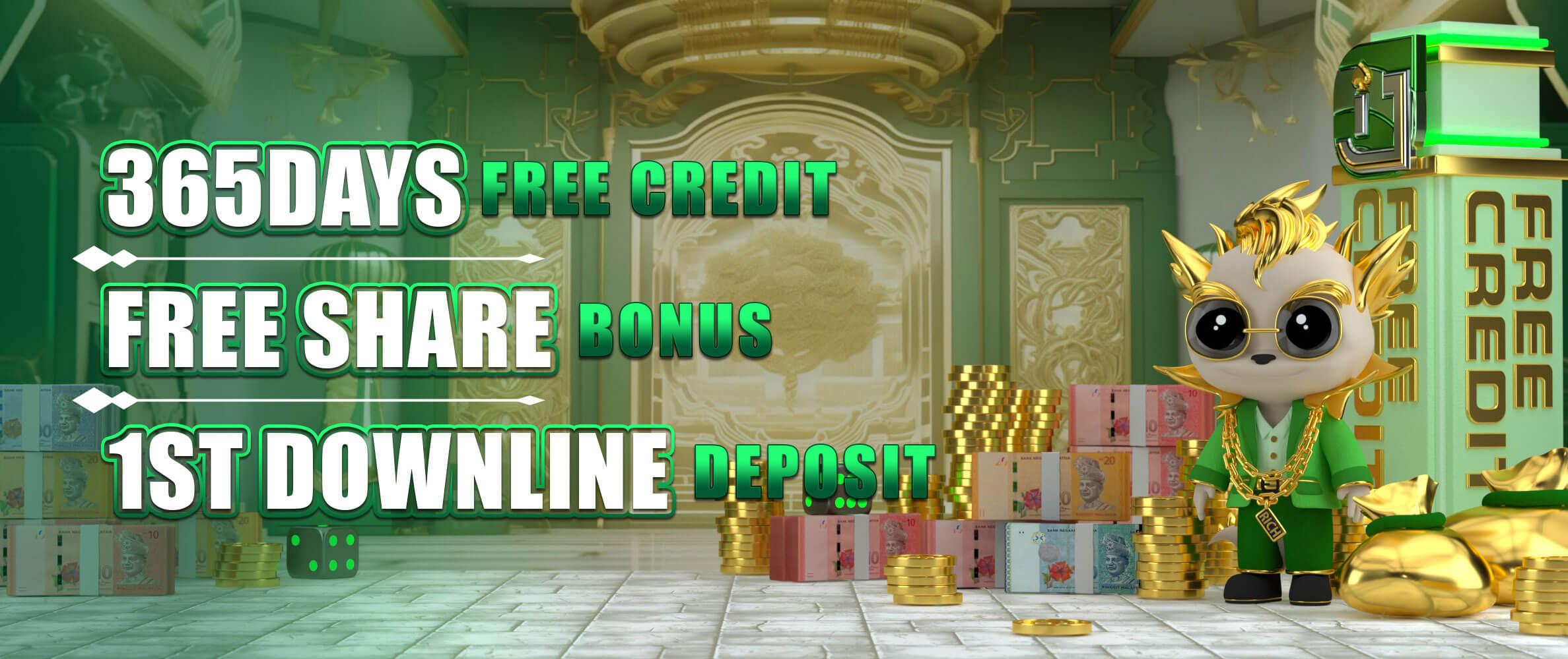 iJaya88 rm20 claim free credit
